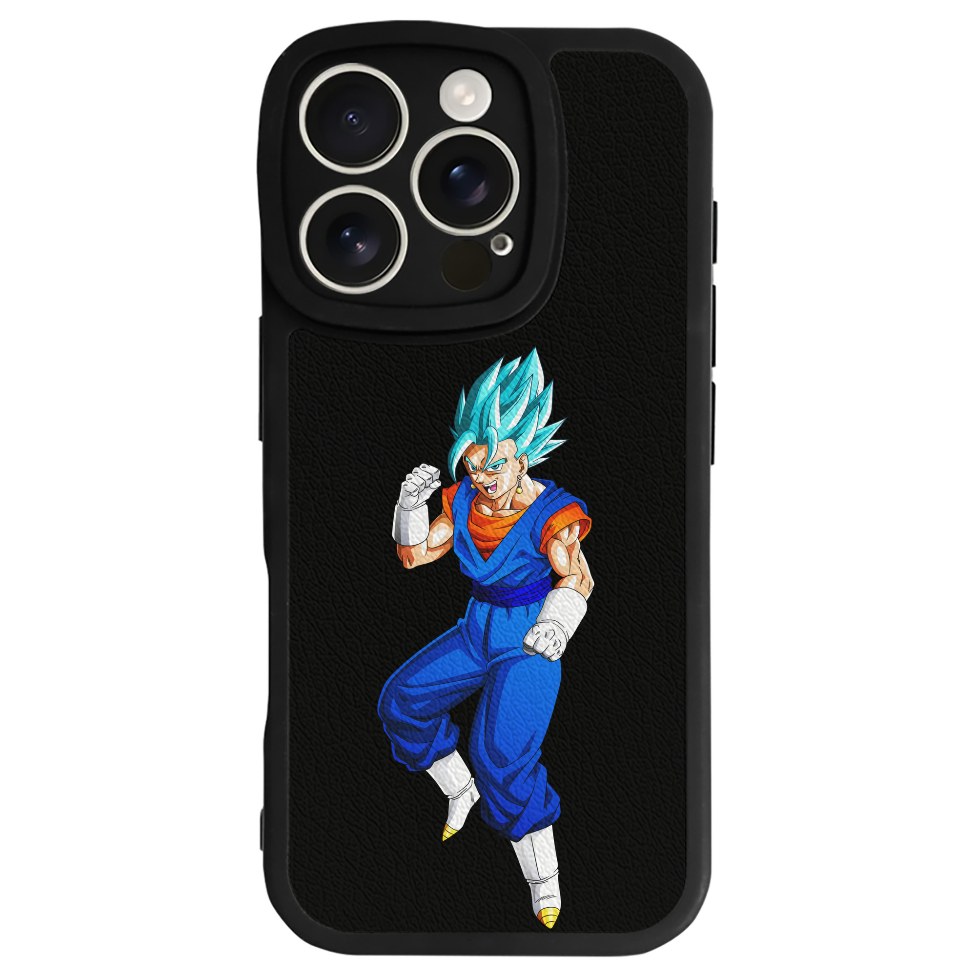 （画像用） ドラゴンボール ベジット DRAGON BALL Vegetto 【iPhone 16シリーズ対応】シリコンスマホケース（レザー調） 材質：シリコン
